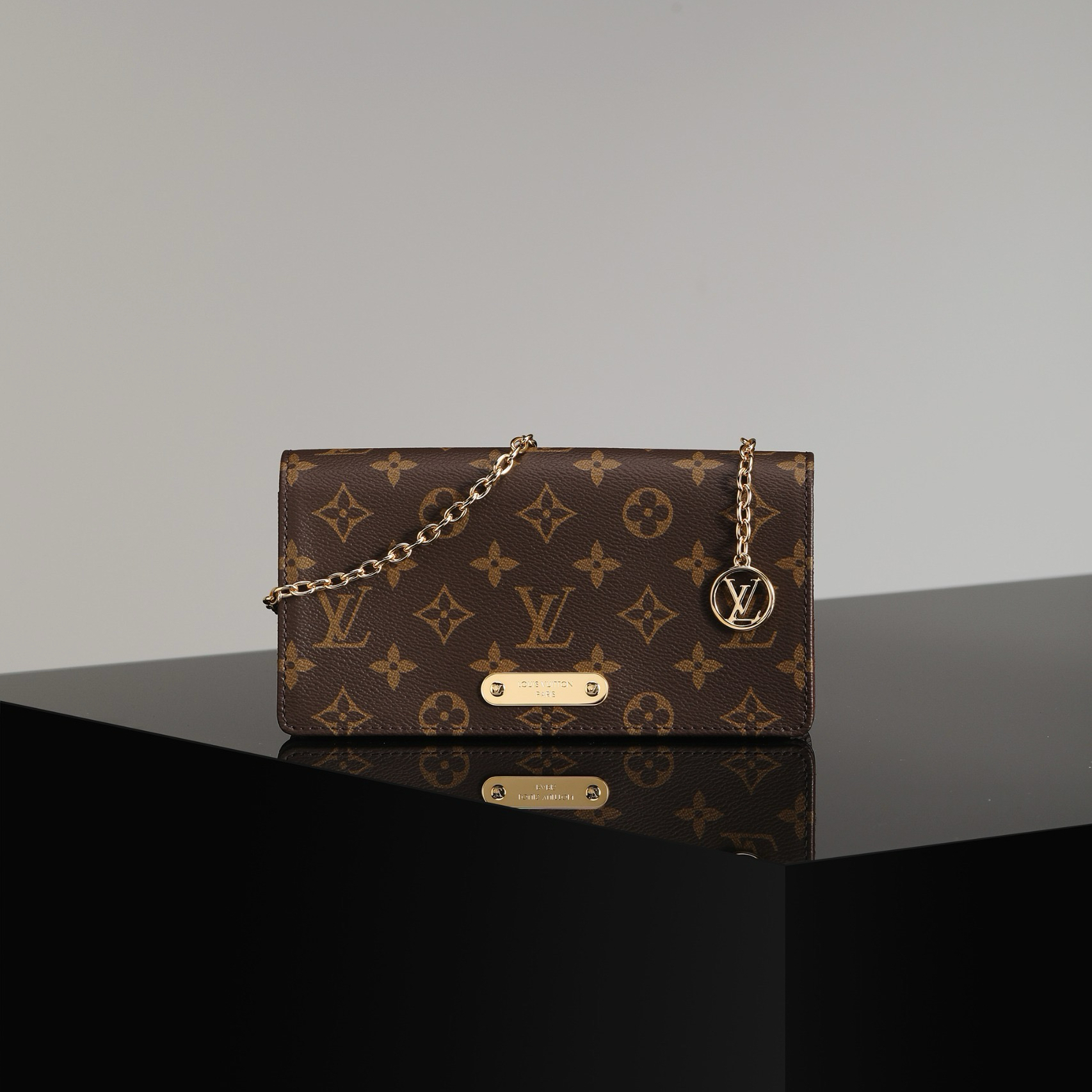Louis Vuitton Wallet On Chain Lily 系列鏈條包：精緻設計與實用功能的工藝對話