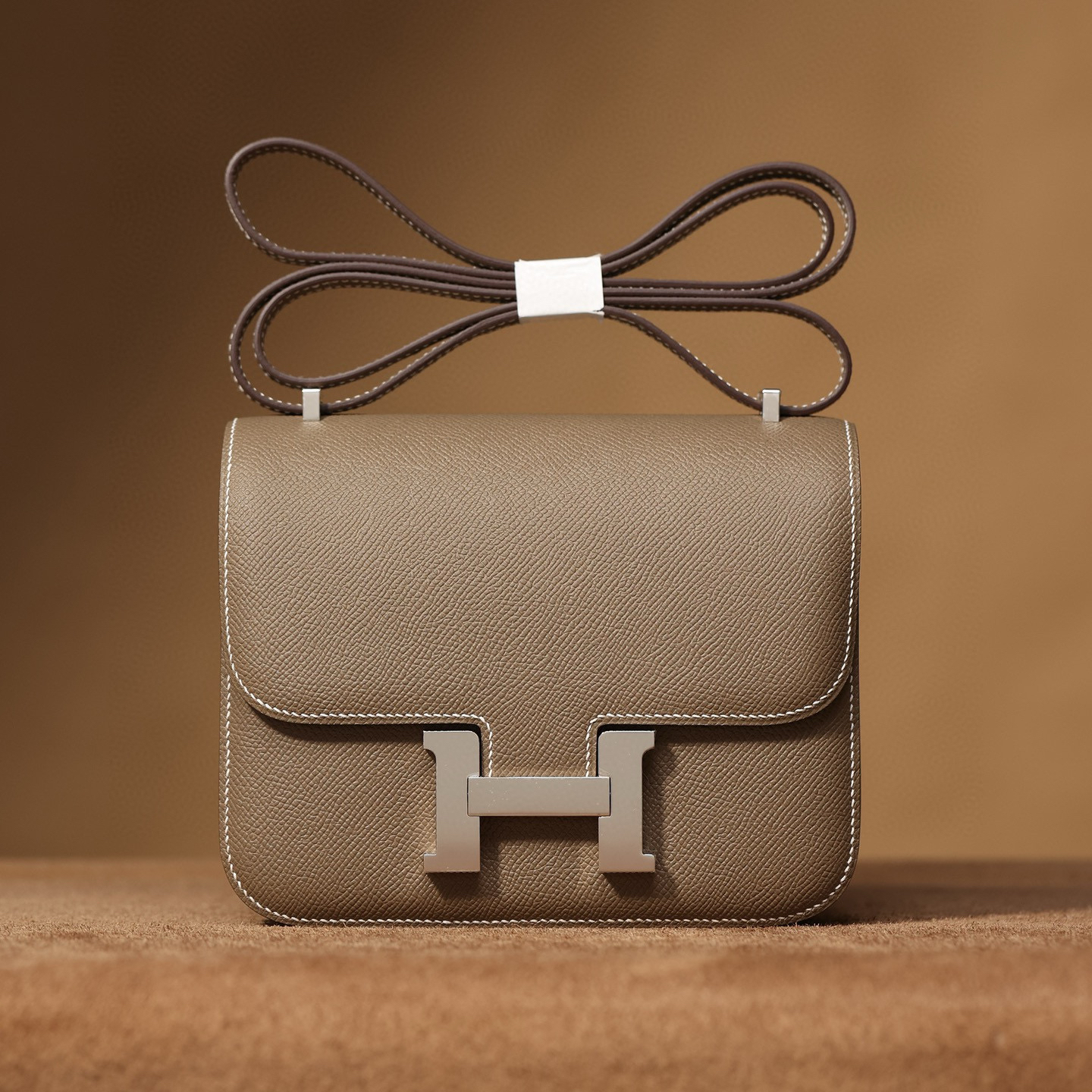 Hermès Constance19｜大象灰Epsom｜銀扣